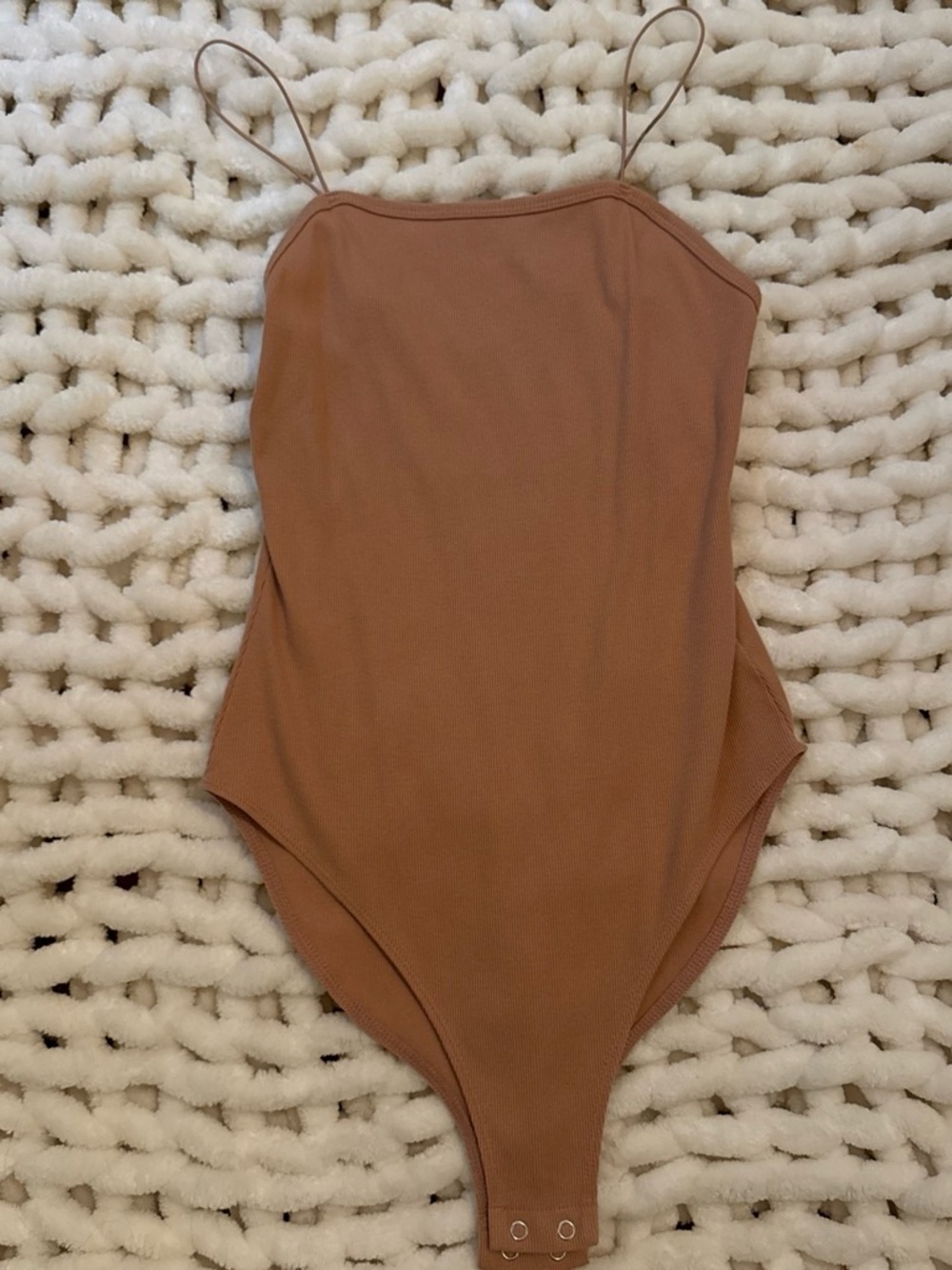 wild fable One-Piece Bodysuit in Camel Brown